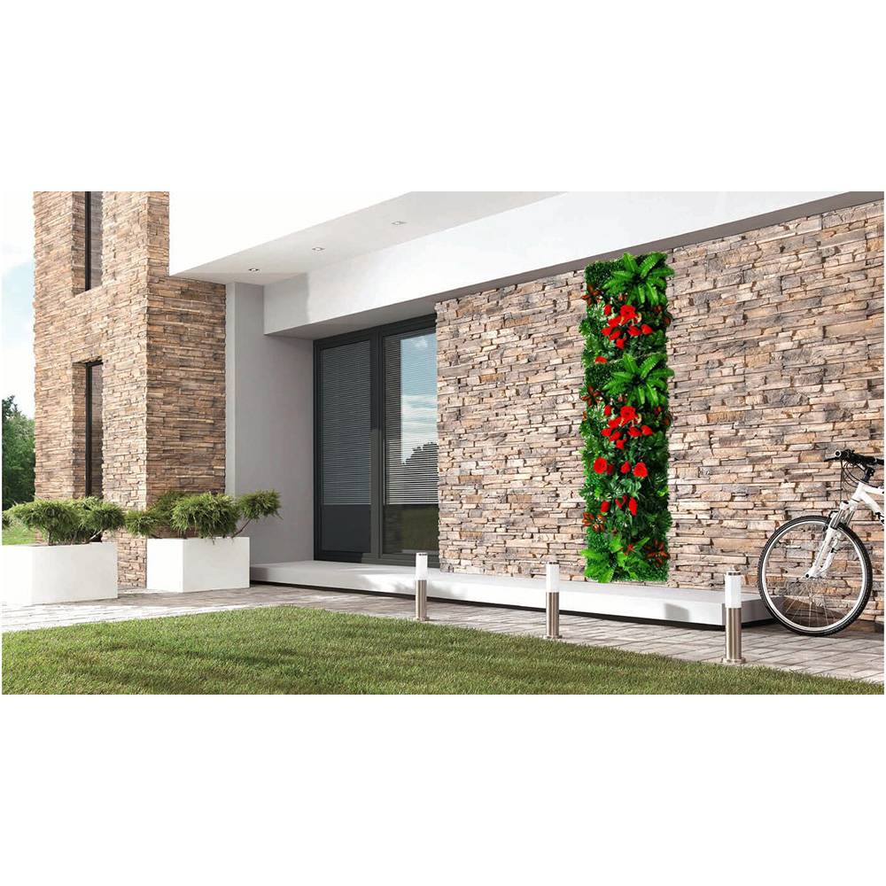 Panneau mural décoratif en plantes artificielles 40x121 cm - Image 4