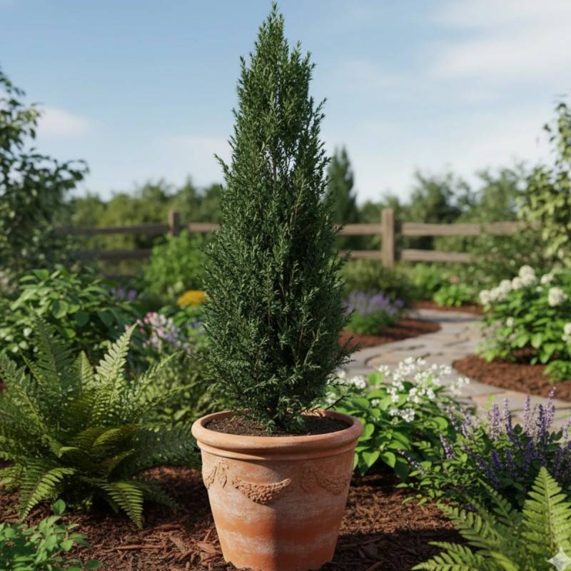 Genévrier commun Compressa, Juniperus - Pot de 3L - 20/40 cm - Imagen 2