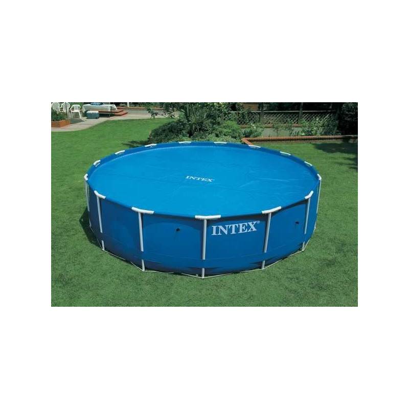 Bâche à bulles ronde pour piscines D. 5,49 m Intex - Imagen 4