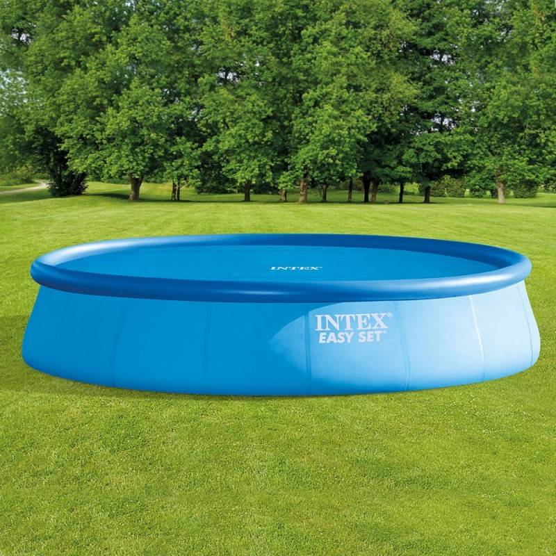 Bâche à bulles ronde pour piscines D. 5,49 m Intex - Imagen 2
