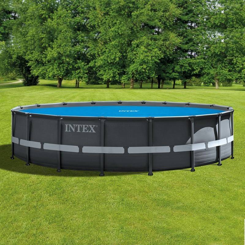 Bâche à bulles ronde pour piscines D. 5,49 m Intex - Imagen 1