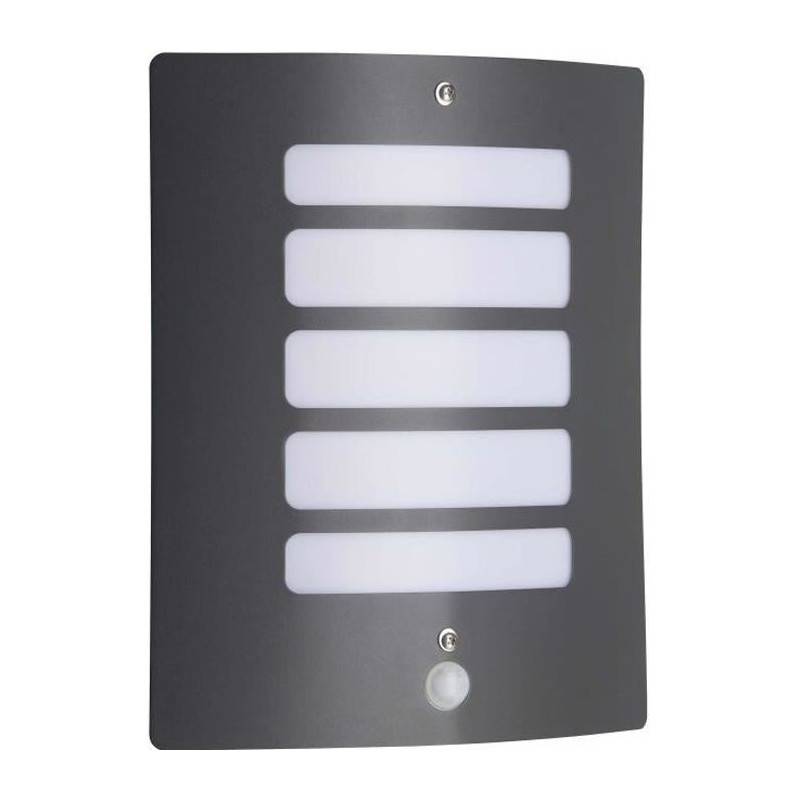 Brilliant - Lampe Ext Avec Detect De Mouve Todd Anthracite Ampoule E27 Max 60 W - Brilliant