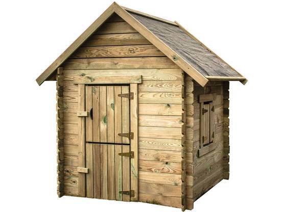 Maisonnette En Bois "sophie" - 120 X 120 X 159 Cm -habitat Et Jardin - Image 1