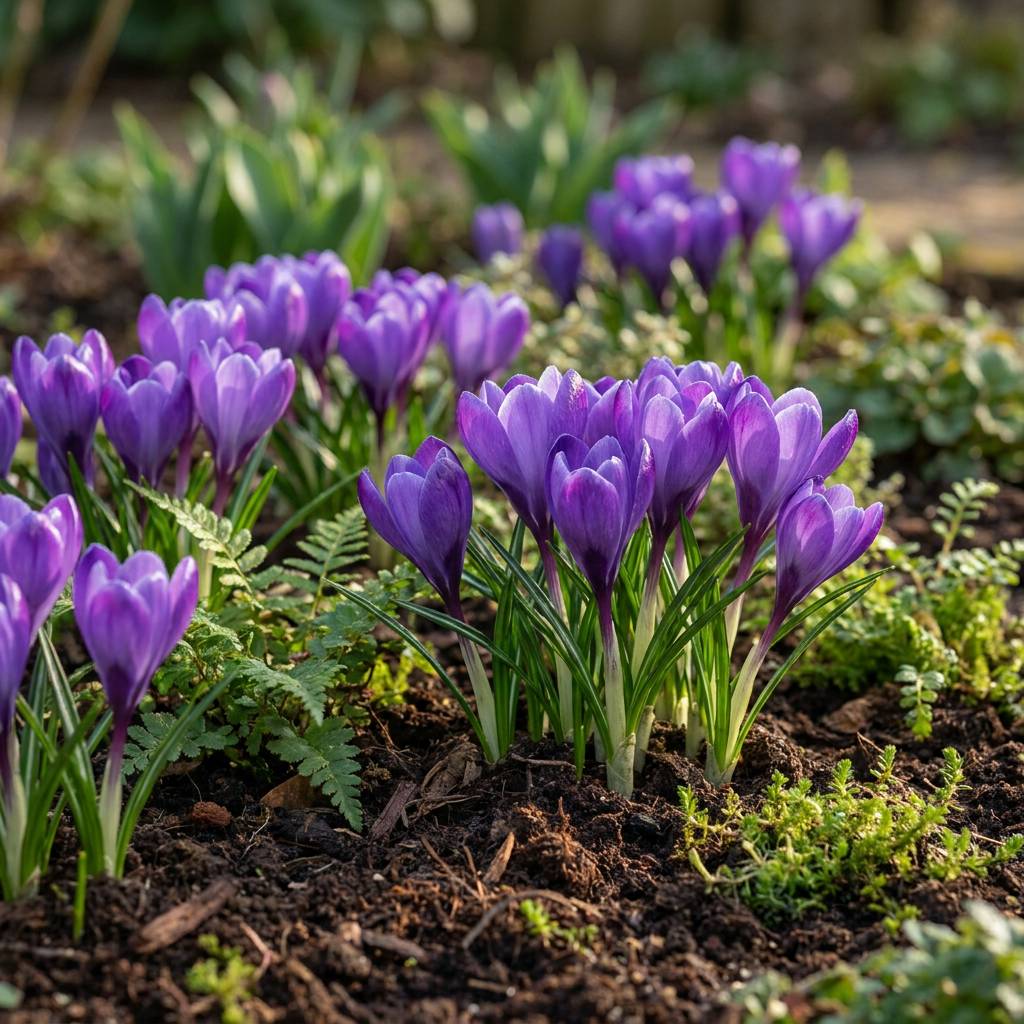 La Green Touch - Crocus bleu à grandes fleurs - 240 bulbes - Image 2