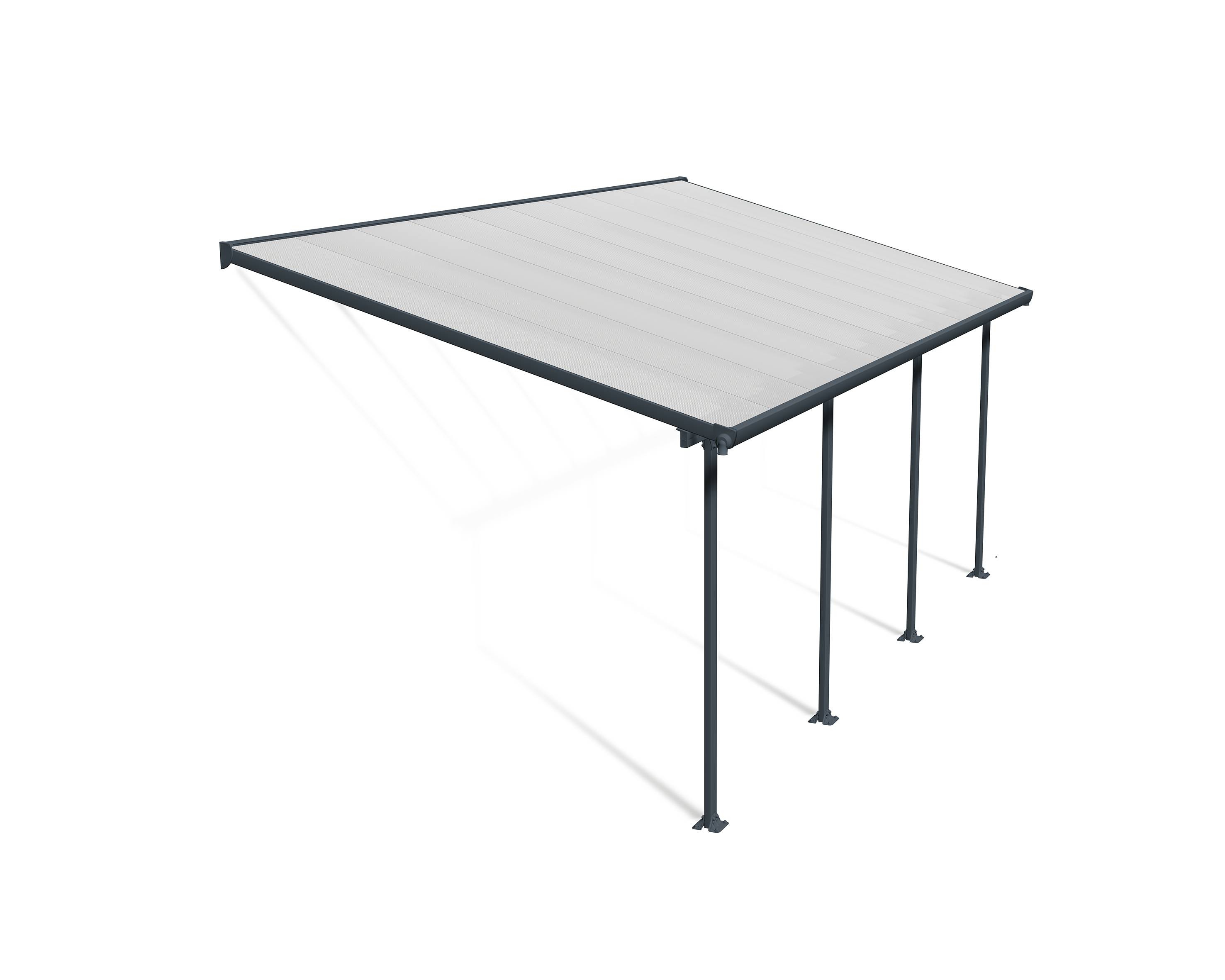 Canopia - Canopia Pergola Feria 3X6 Grise - Imagen 1
