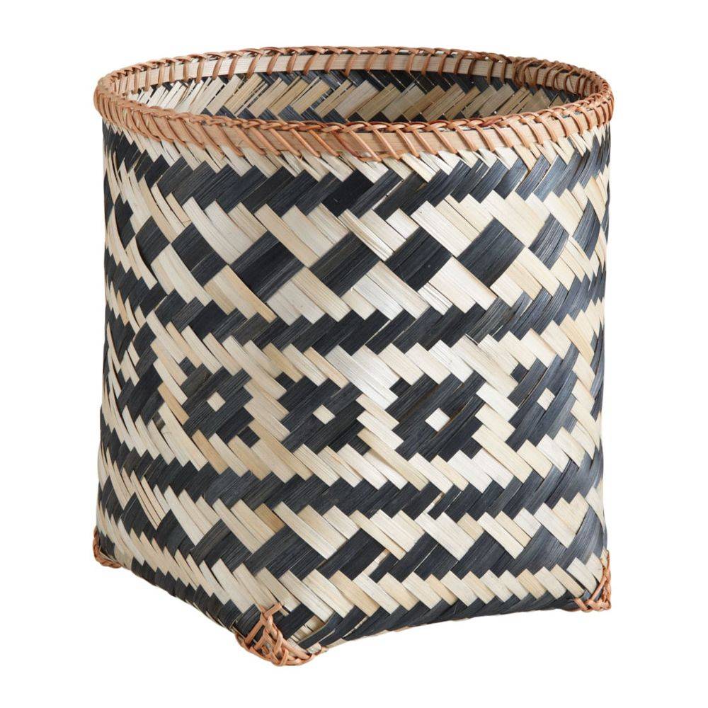 Aubry Gaspard - Corbeilles de rangement en bambou (Lot de 3) - Imagen 3