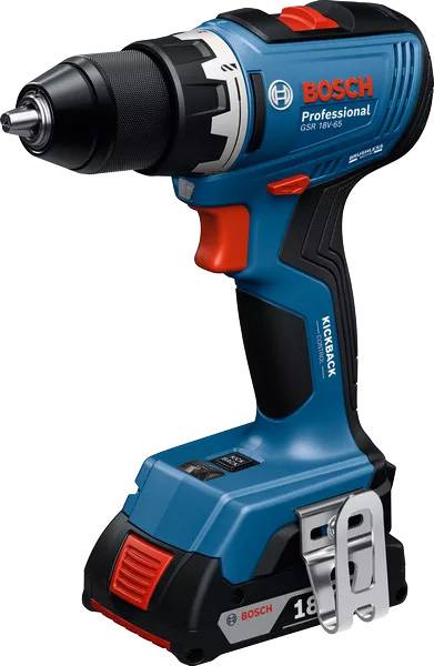 Bosch - Perceuses-visseuses sans-fil à percussion - GSR 18V-65 - BOSCH - avec 3 batteries ProCORE18V 4.0Ah - chargeur - L-Boxx - 06019N3208 - Image 3