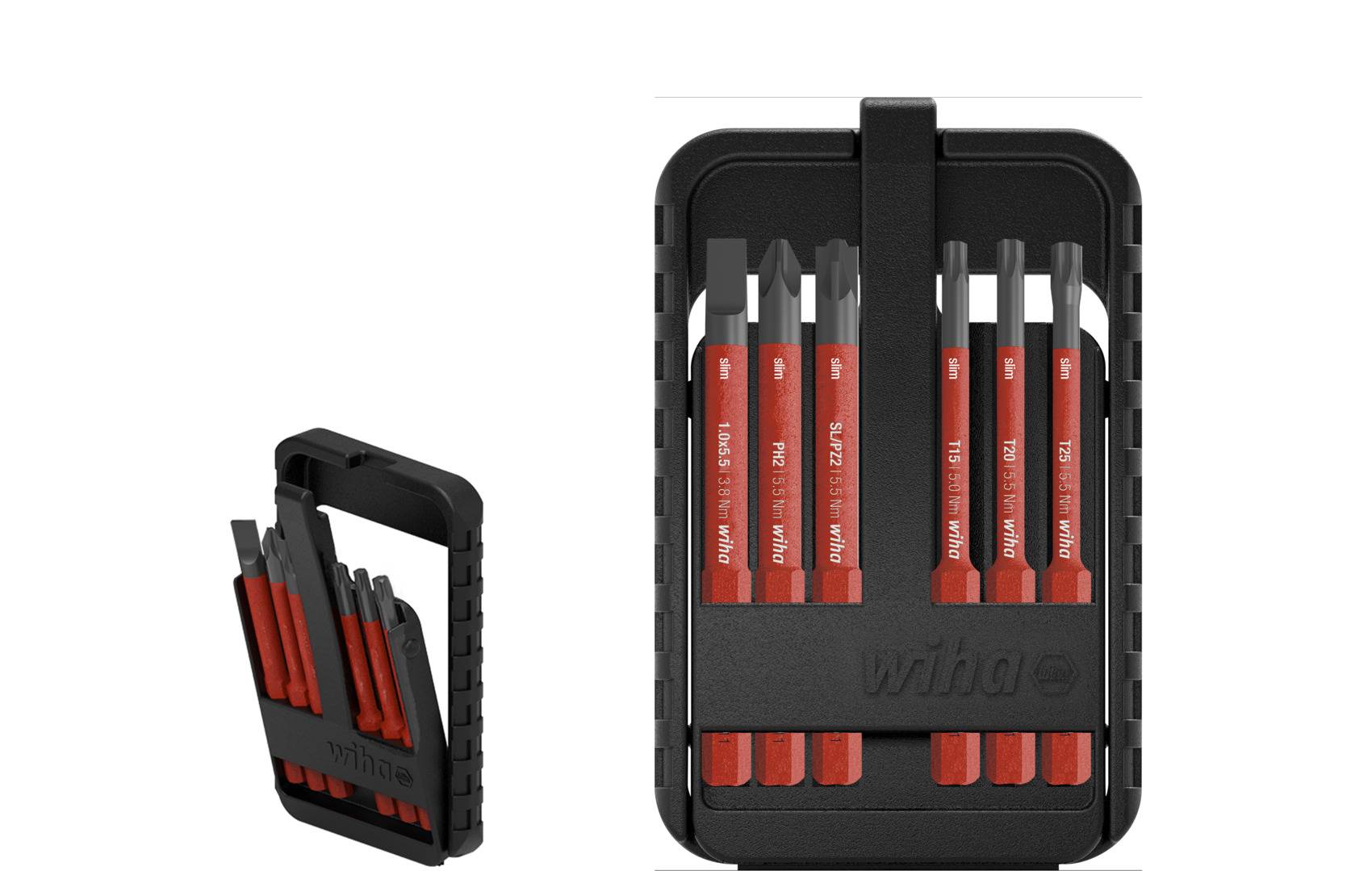 Jeu d'embouts slim electric - Coffret de 6 embouts Power Slim - 6 pans - WIHA - 45804 - Imagen 1