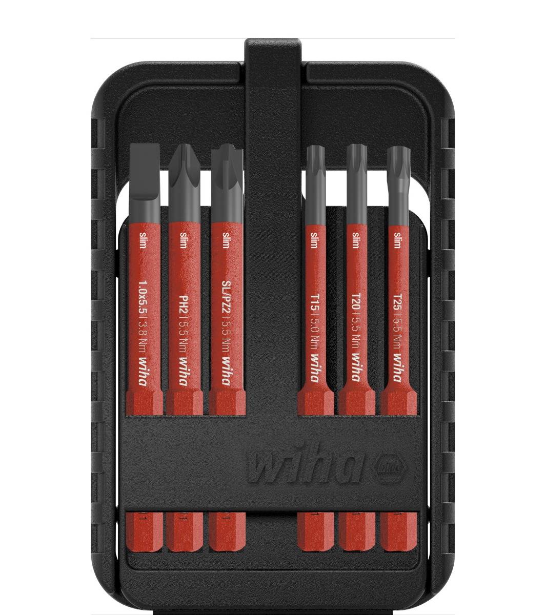 Jeu d'embouts slim electric - Coffret de 6 embouts Power Slim - 6 pans - WIHA - 45804 - Imagen 2