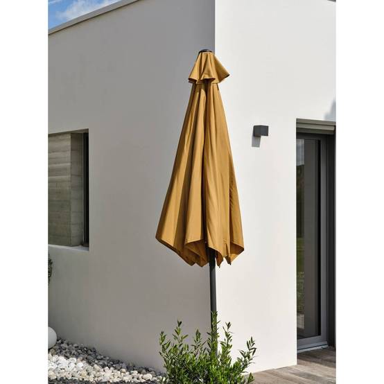 Dcb Garden - Parasol Inclinable à Manivelle "Marbella" 270cm Moutarde - Image 6