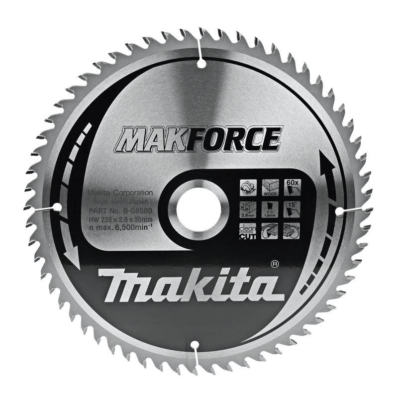 Makita - Lames carbure "MakForce", pour bois, pour scies circulaires MAKITA - taille Ø355 mm x 24 Dents - MAKITA ACCESSOIRES - Imagen 2