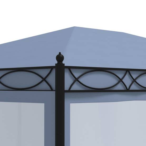 ComfortXL - Tonnelle de Jardin Acier avec 6 Moustiquaires Incluses Toit Anti-UV Anthracite 4x3 m – ComfortXL Outdoor Living - Image 5