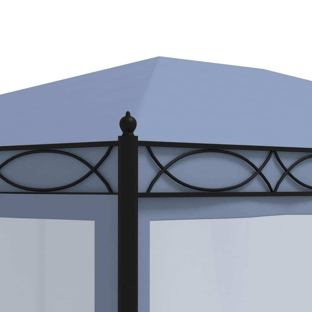 ComfortXL - Tonnelle de Jardin Acier avec 6 Moustiquaires Incluses Toit Anti-UV Anthracite 4x3 m – ComfortXL Outdoor Living - Image 5