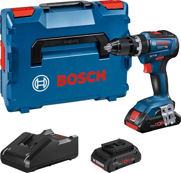 Bosch - Perceuse visseuse à percussion GSB 18V-55 4Ah ProCore L-Boxx | 06019H5304 - Bosch - Image 1