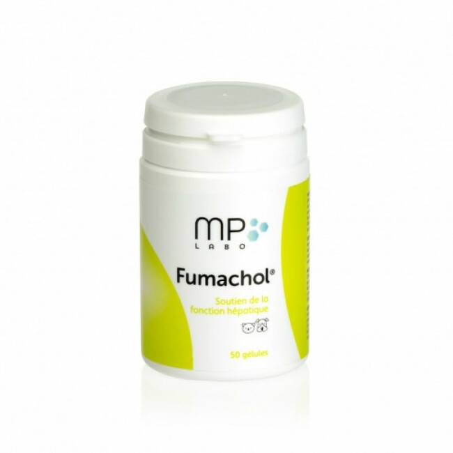 Fumachol MP Labo Soutien fonctions hépatique et rénale chien et chat 50 gélules - Imagen 1