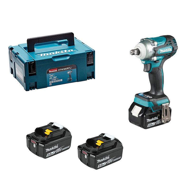 Makita - Boulonneuse à chocs MAKITA DTW300RTJ - 18V LXT 1/2" 330 Nm (2x5,0 Ah) Makita - Imagen 1
