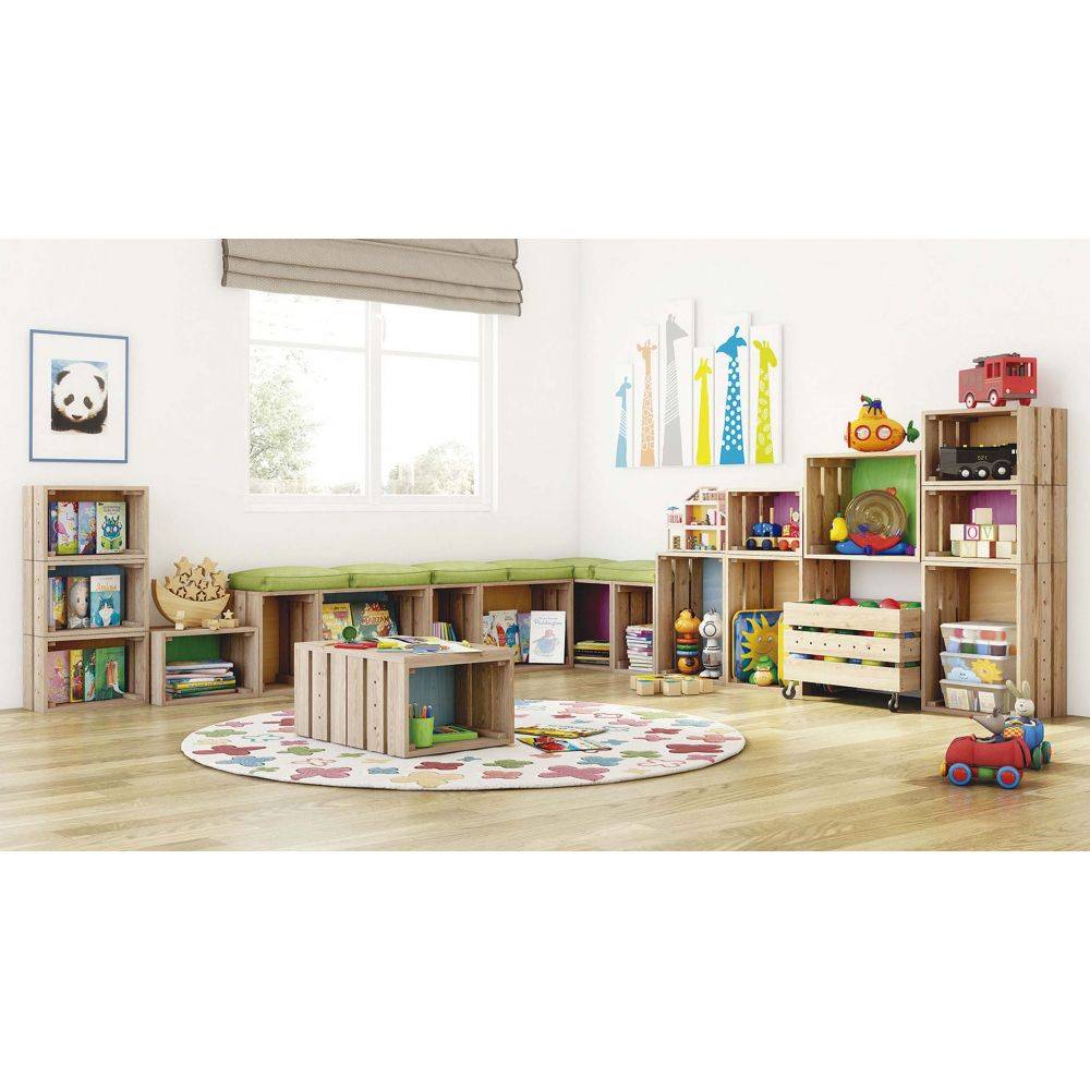 Caisse en pin massif modulable Home box Grande - Imagen 2