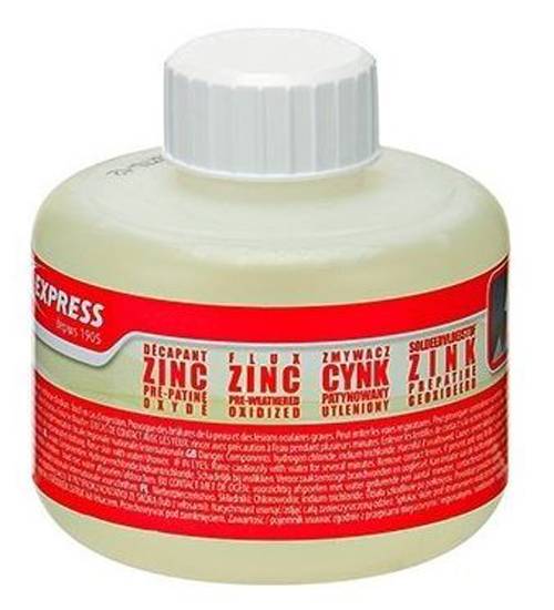 Flux décapant Zinc pré-patiné 250ml - EXPRESS - 850