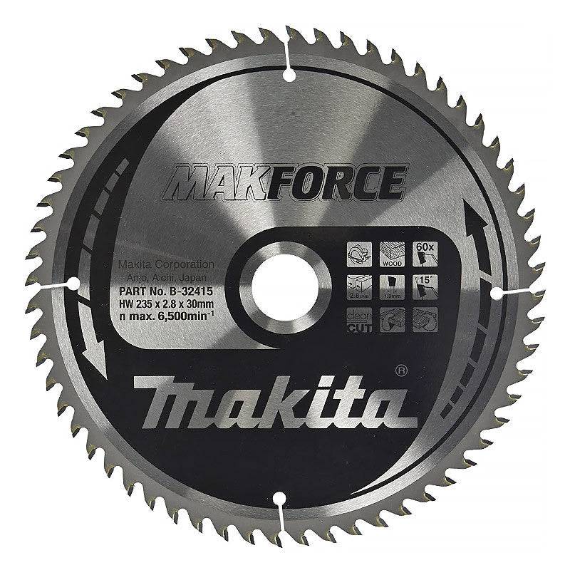 Makita - Lame de scie MAKITA B-32415 235 x 30 60 dents Makita