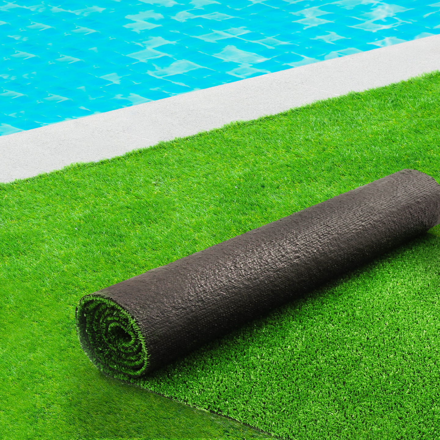 Gazon synthétique artificiel 1x10 M 7 mm d'épaisseur pour jardin et balcon - Image 6