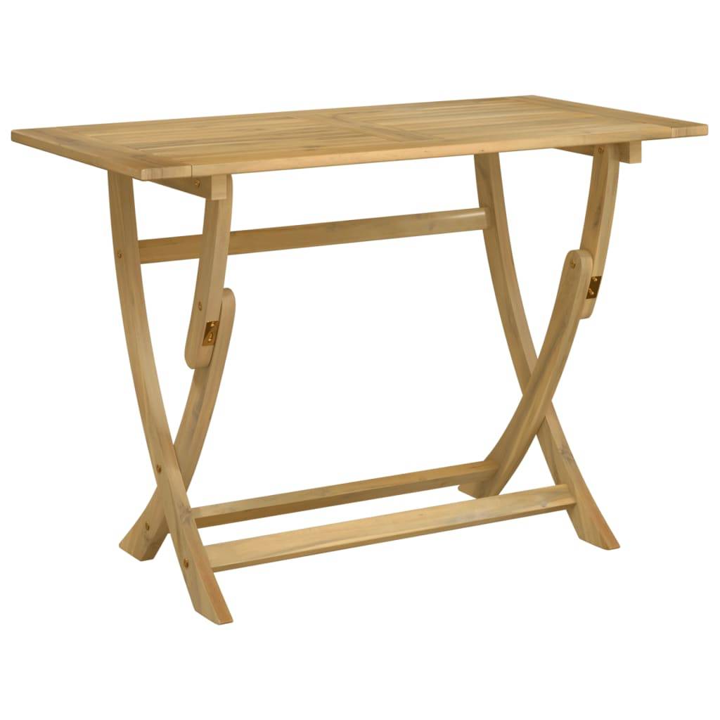 Maison Chic - Ensemble de 5 pcs table de jardin avec chaises - mobilier de jardin Bois d'acacia solide - Image 6
