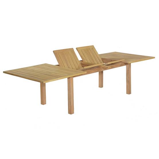 Table extensible teck massif Constantine XL 194/294 x110 cm - TECK'Attitude - Image 1