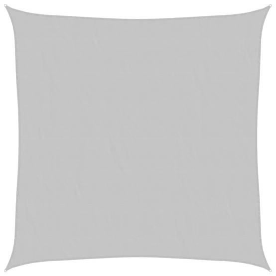 Voile d'ombrage - Voile solaire gris clair 3,6x3,6 m 100% polyester oxford - Image 1