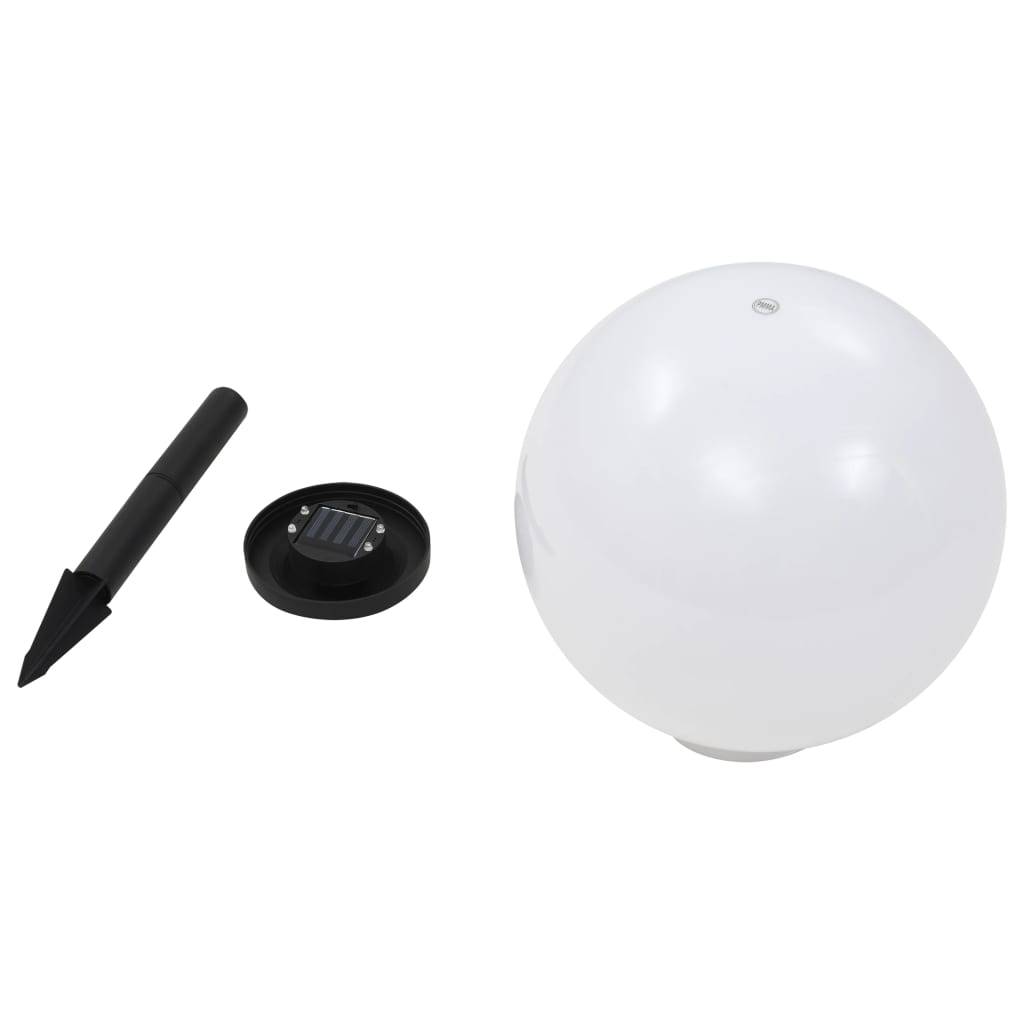 Lampe d'extérieur - Lampe de jardins solaires sphériques LED 4 pcs 30 cm RVB - Image 6