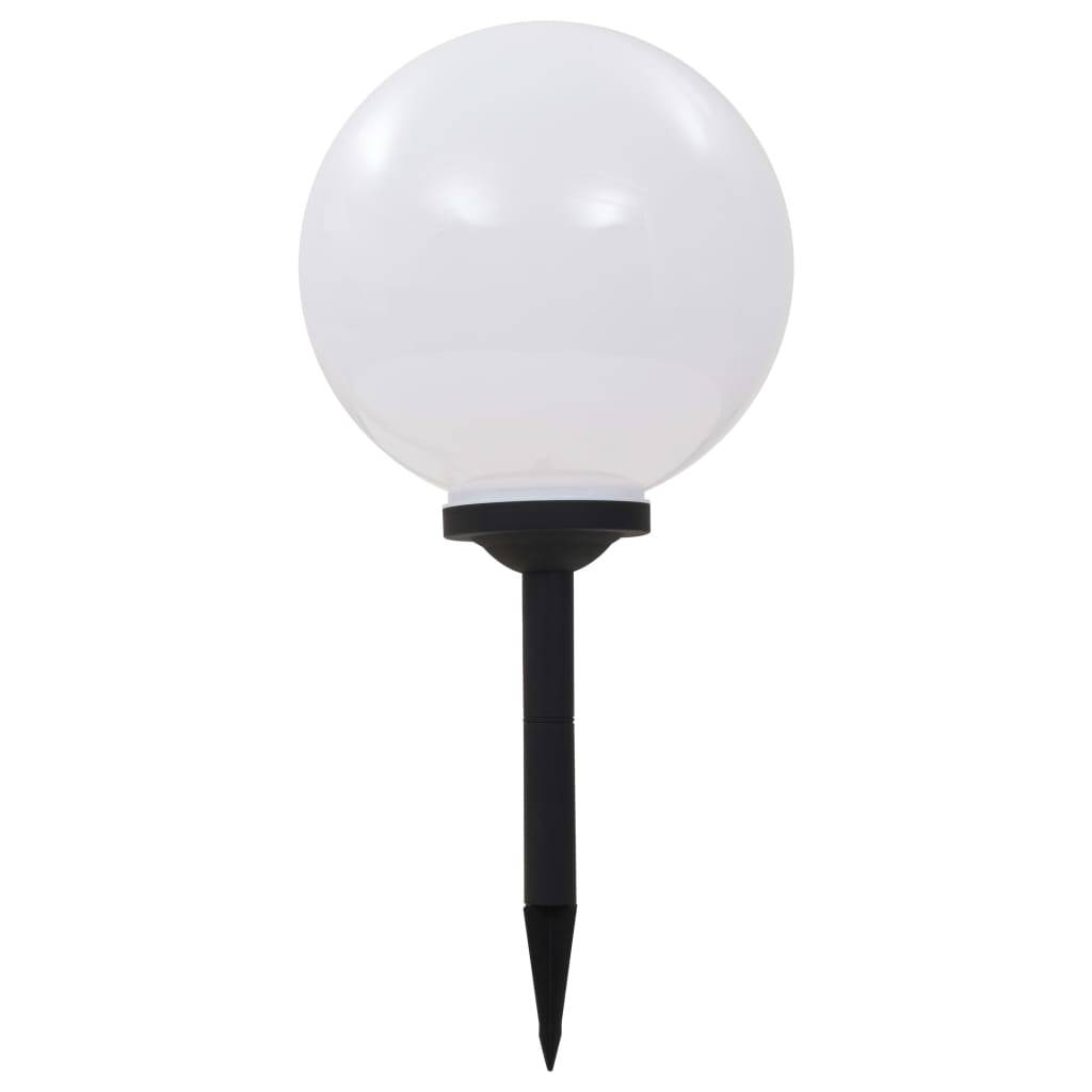 Lampe d'extérieur - Lampe de jardins solaires sphériques LED 4 pcs 30 cm RVB - Image 1