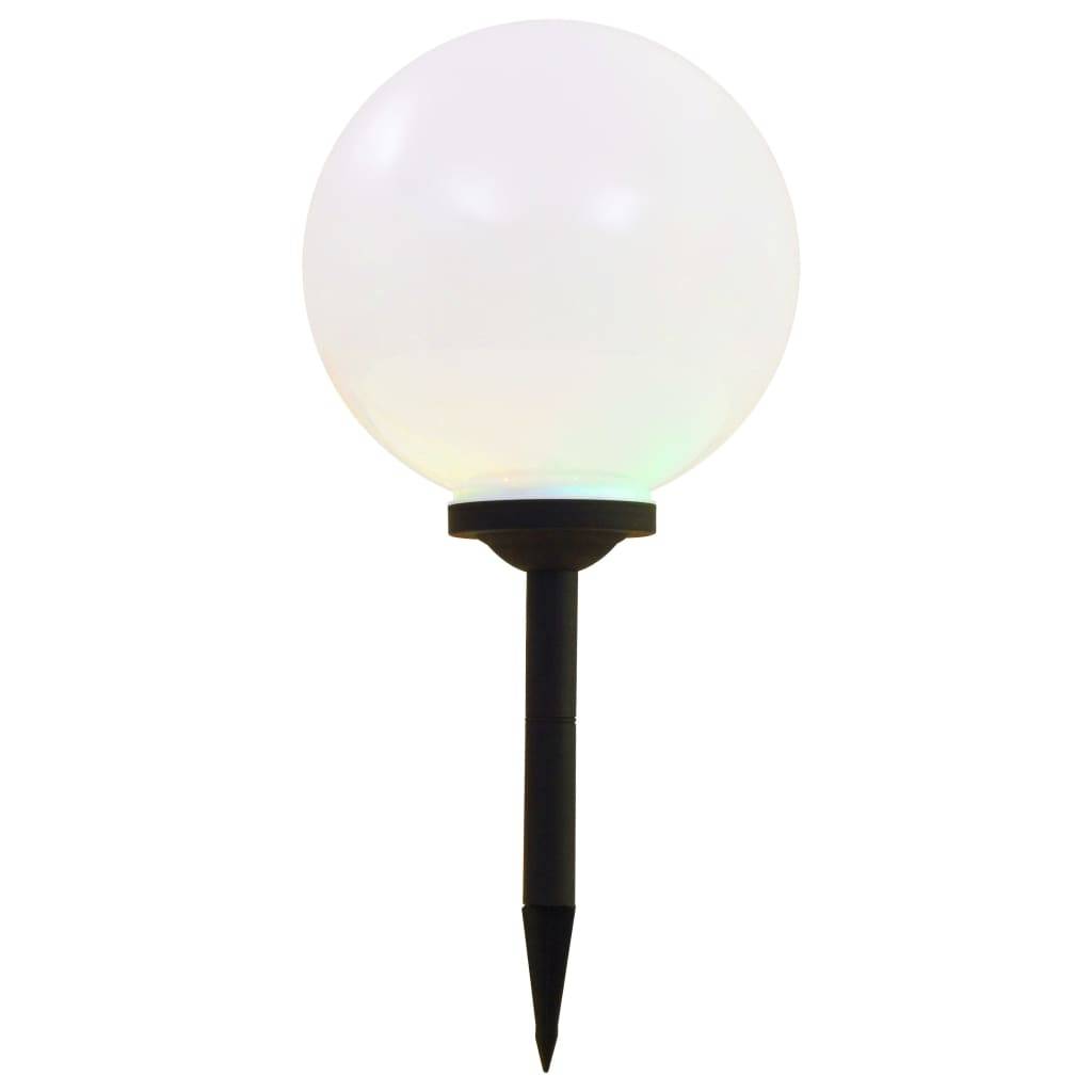 Lampe d'extérieur - Lampe de jardins solaires sphériques LED 4 pcs 30 cm RVB - Image 3