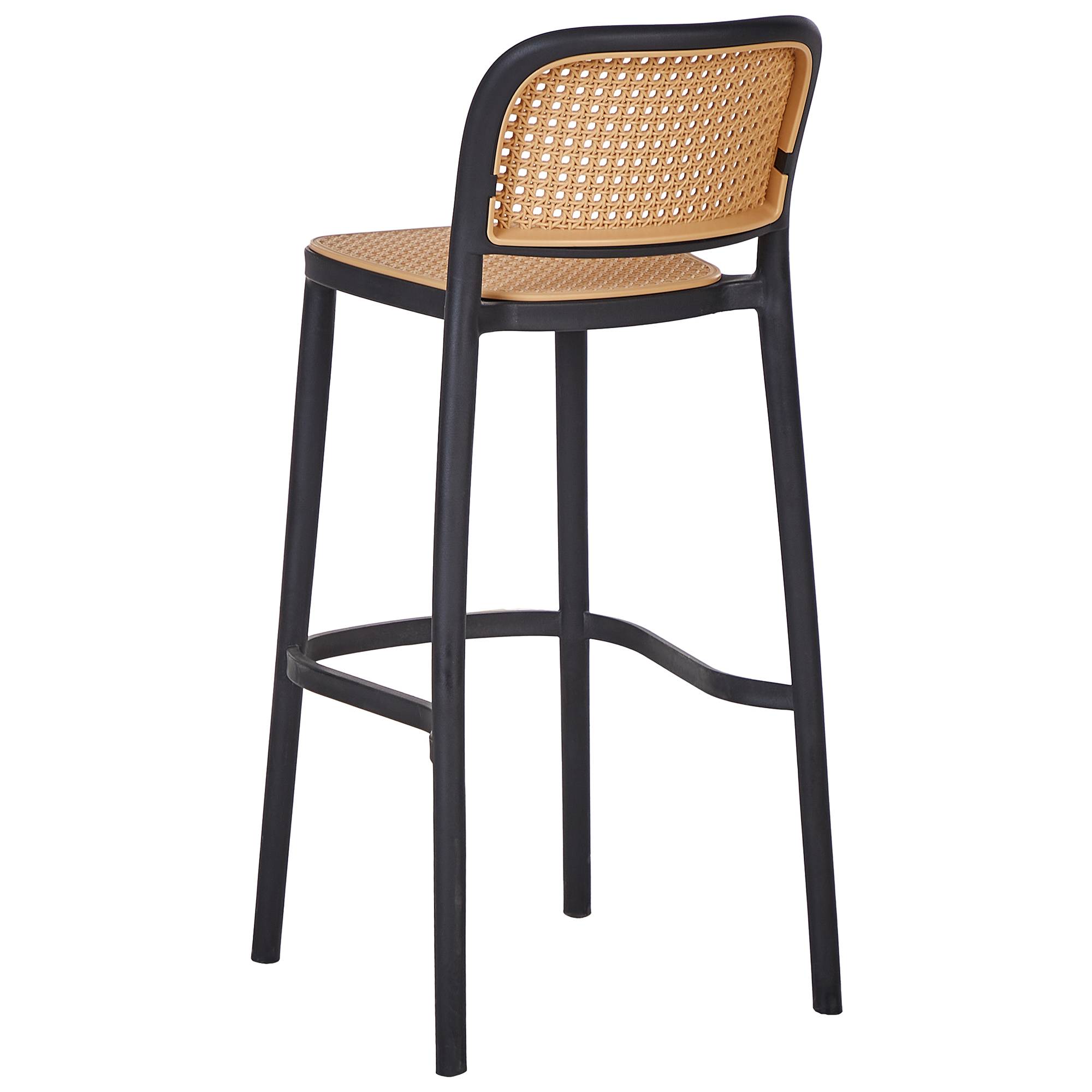 Beliani - Tabouret de bar Polypropylène Beige PLOSE - Beliani - Imagen 6