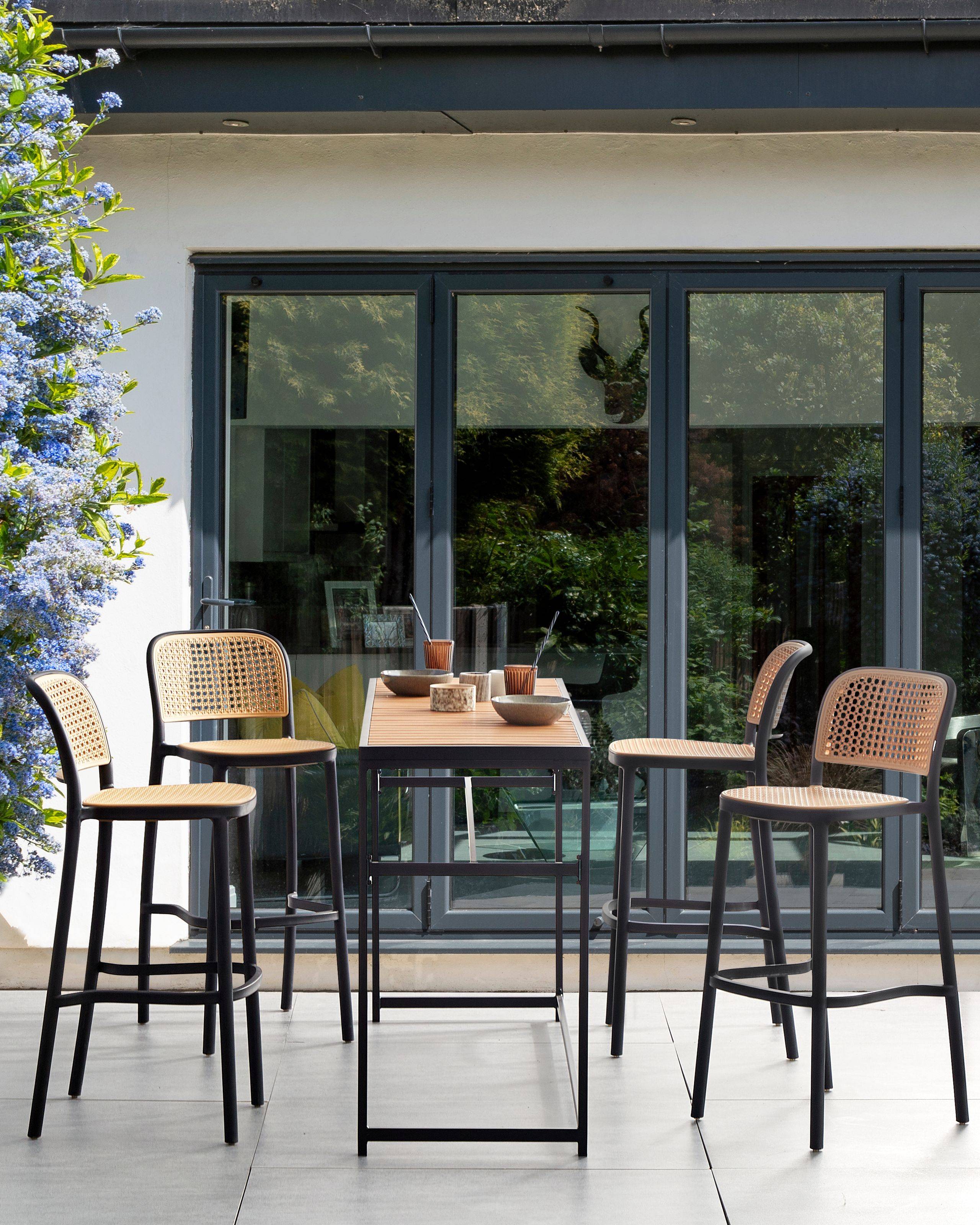 Beliani - Tabouret de bar Polypropylène Beige PLOSE - Beliani - Imagen 1