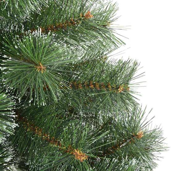Vidaxl - Sapin de Noël artificiel à branches pliantes, duveteux de neige vidaXL 42019338 - Image 6