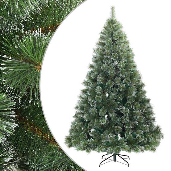 Vidaxl - Sapin de Noël artificiel à branches pliantes, duveteux de neige vidaXL 42019338 - Image 2