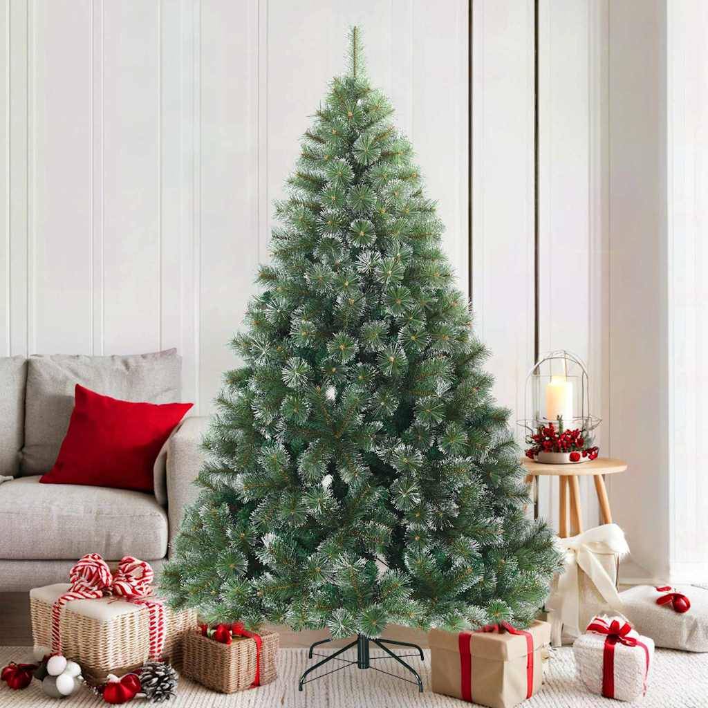Vidaxl - Sapin de Noël artificiel à branches pliantes, duveteux de neige vidaXL 42019338