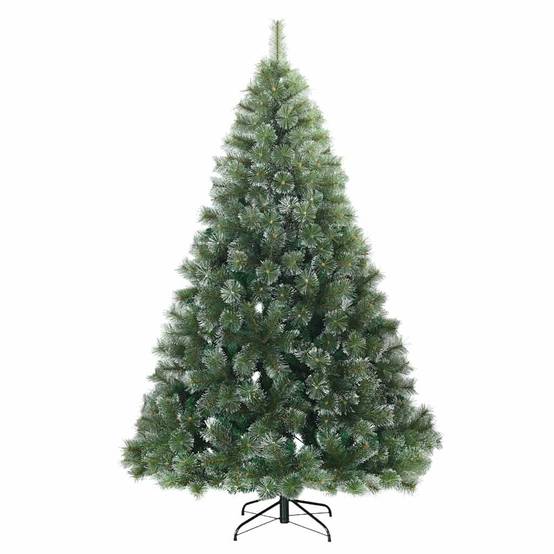 Vidaxl - Sapin de Noël artificiel à branches pliantes, duveteux de neige vidaXL 42019338 - Image 4