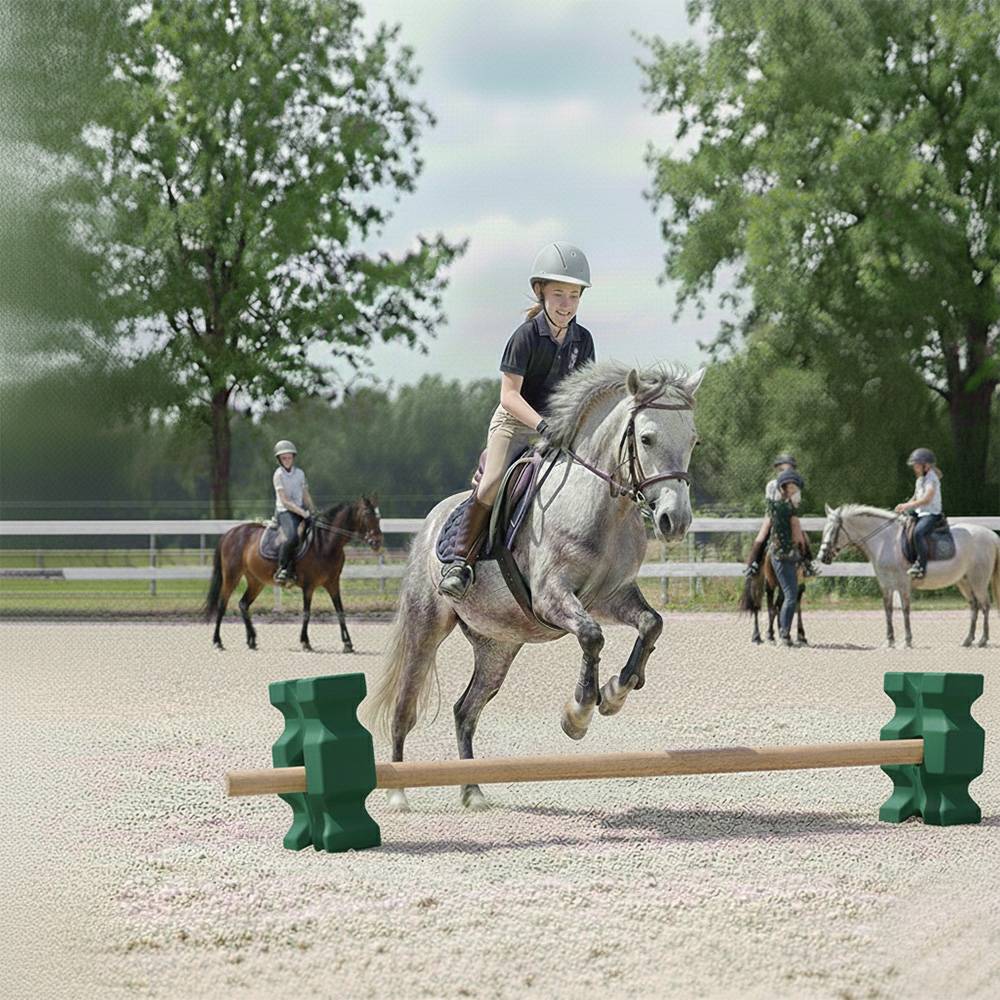 Bloc cavaletti - bloc obstacle équitation - Imagen 4
