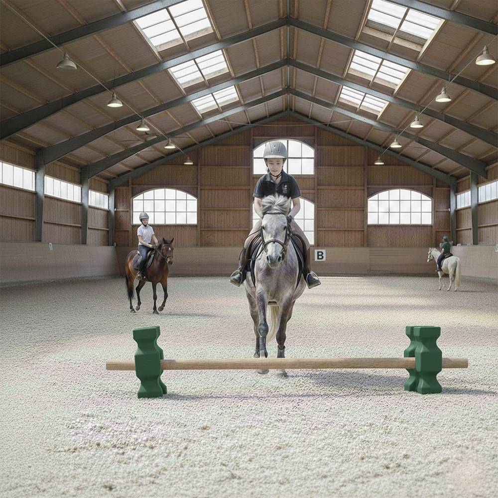 Bloc cavaletti - bloc obstacle équitation - Imagen 3