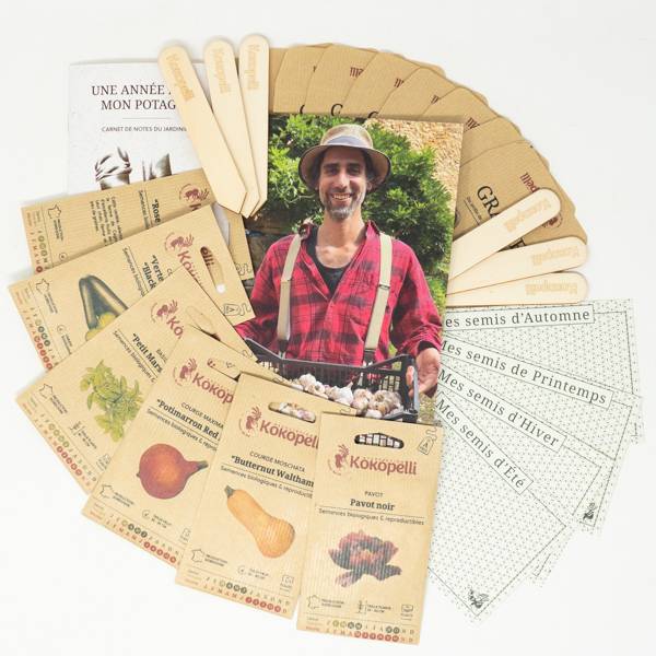Coffret de graines bio La Ferme de Cagnolle - Image 1