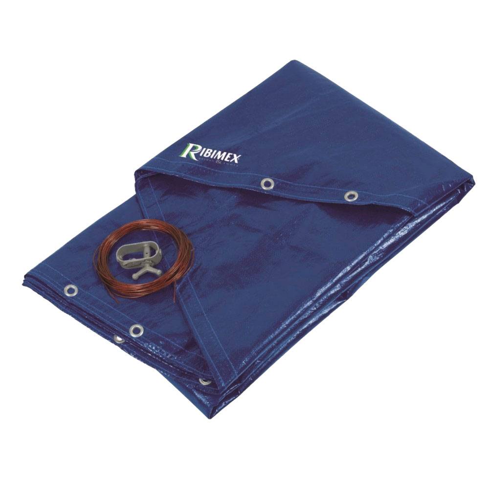 Ribimex - Bache de protection 4.2 m 140 g/m2 pour piscine de 3.6 m - Imagen 1