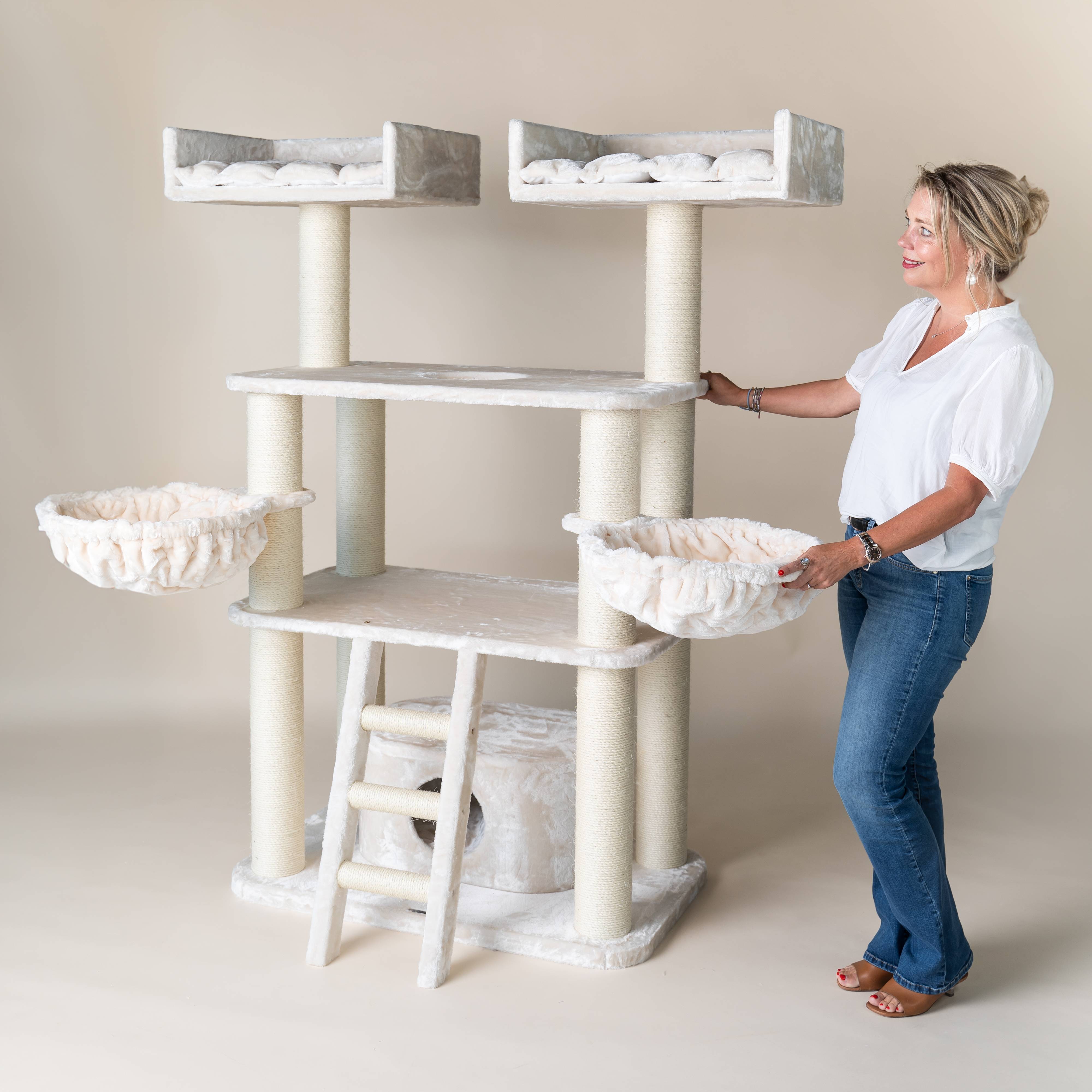 Rhr Concepts Bv - Arbre à chat Panther XXL (Beige) - RHR Concepts BV - Imagen 2