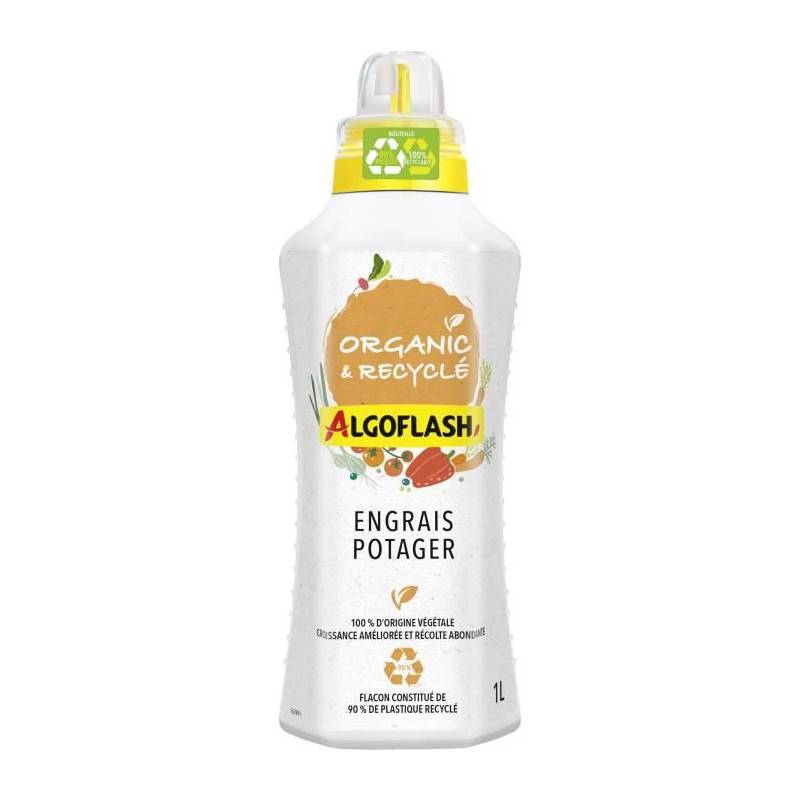 Algoflash Naturasol - Engrais Liquide Potager - Algoflash Naturasol Naturasol - Organic Et Recyclé - 1l - Imagen 1