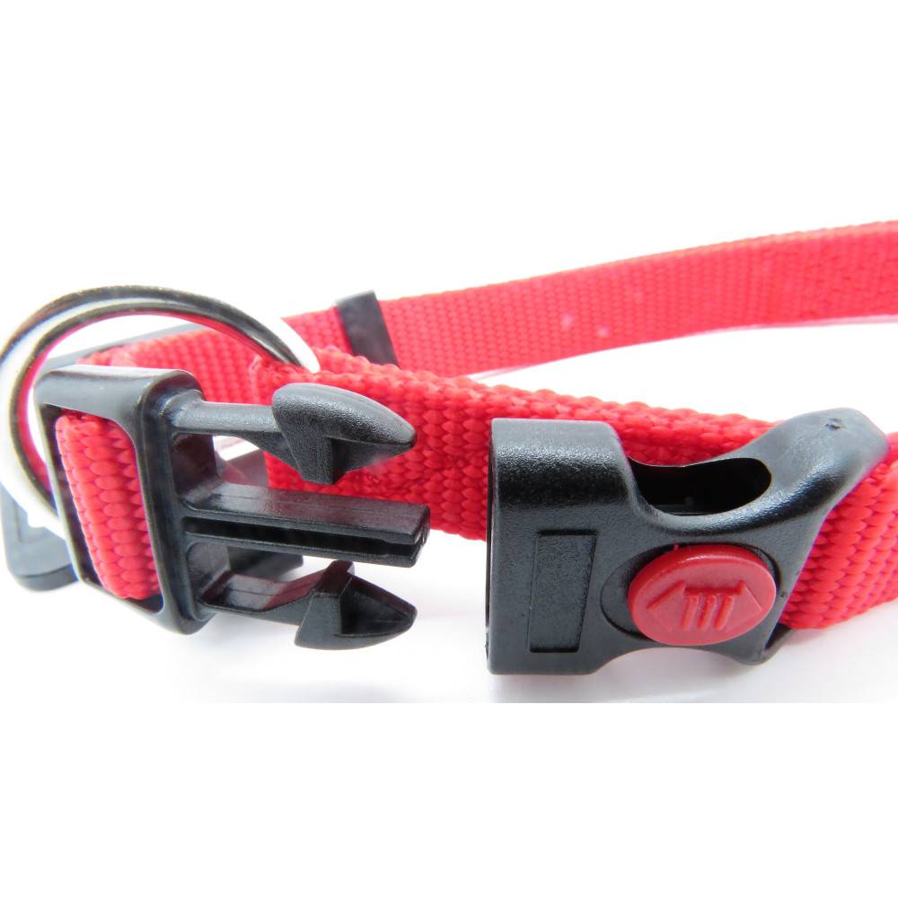 Flamingo - Collier Ziggi rouge 30 -45 cm. 15 MM . taille S. pour chien. - Imagen 5