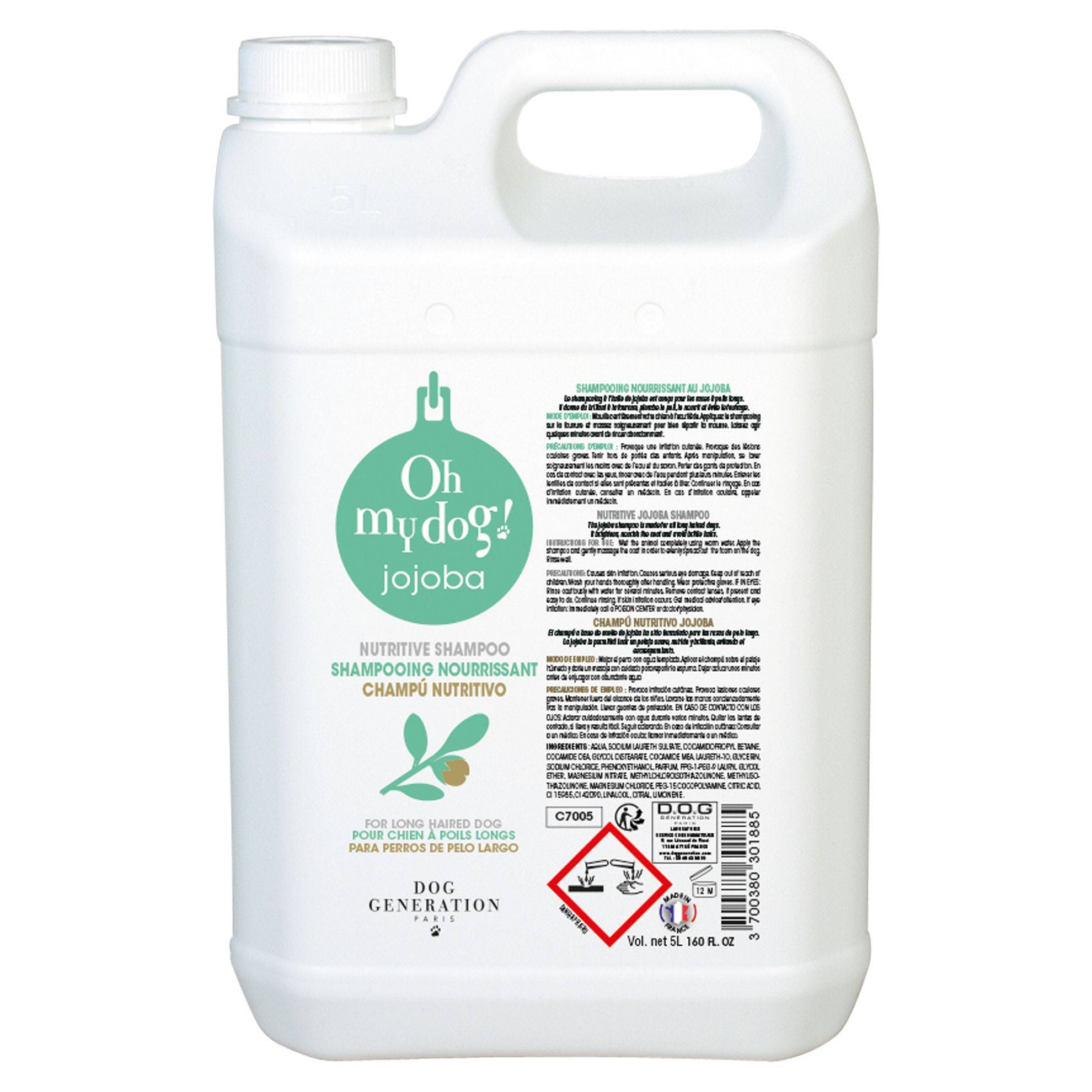 Shampooing Oh My Dog Jojoba : 5 litres OH MY DOG