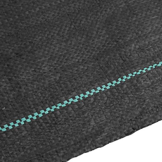 Toile de Paillage 60g/m² Anti-Mauvaises Herbes pour Jardin Potager Allée 0,5x10 m Noir - ComfortXL Outdoor Living - Image 4