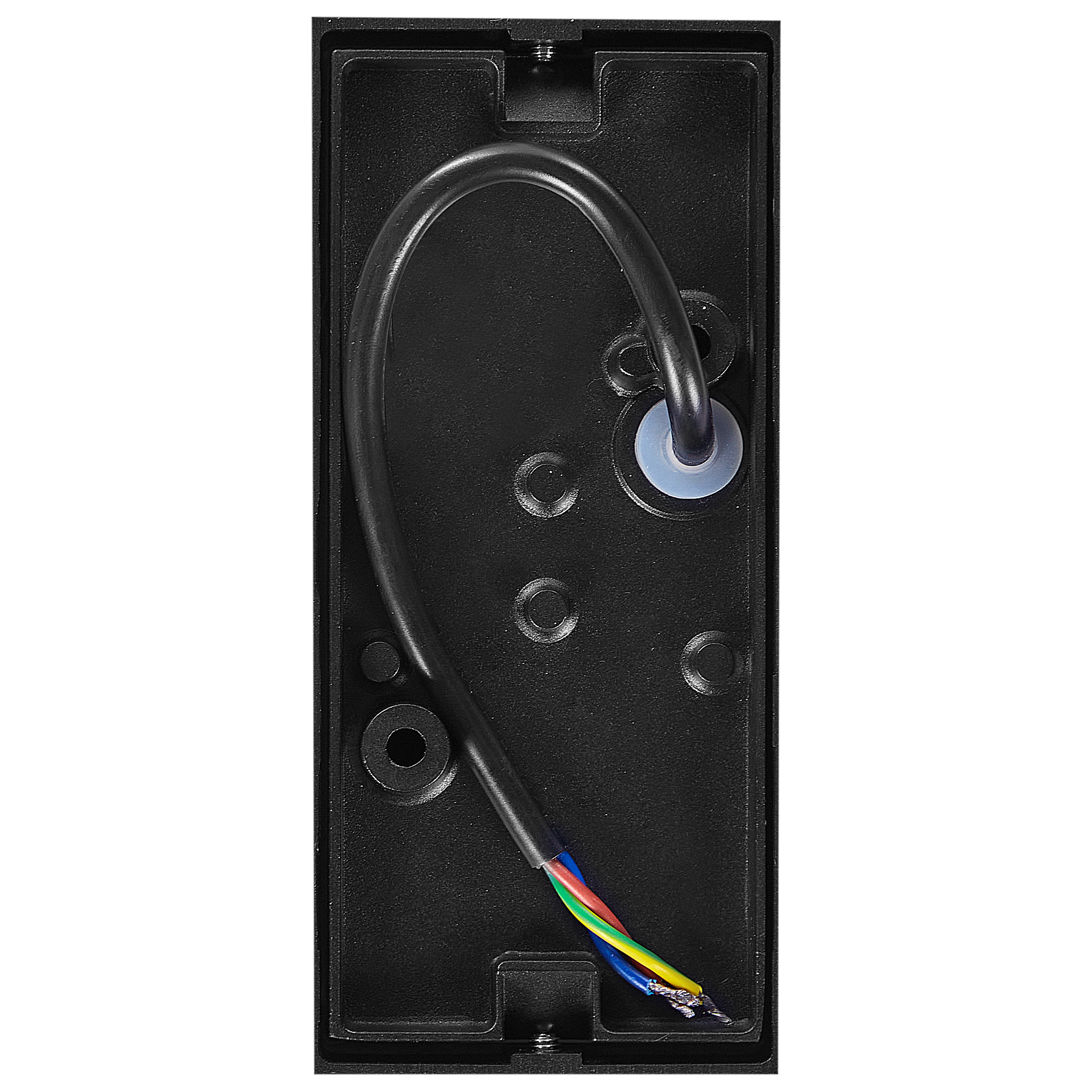 Beliani - Set de 2 Lampes LED Murales d'Extérieur Noir en Aluminium et Verre 15 cm Extérieur Design Jardin Patio Moderne - Imagen 5