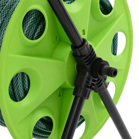 PANGIVO - Chariot enrouleur acier et PVC vert 46 x 50 x 66 cm - PANGIVO - Image 7
