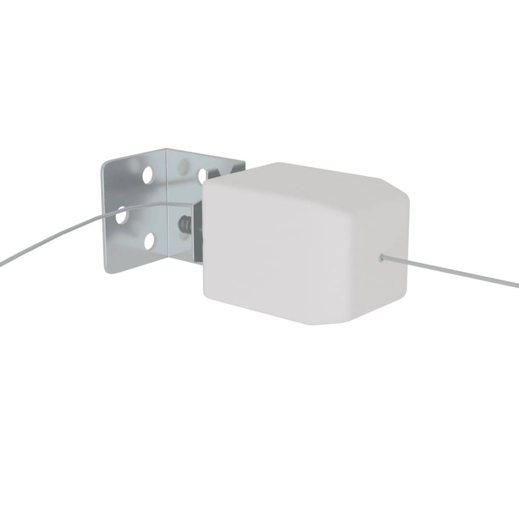 Helloshop26 - Auvent vertical 60x270 cm tissu oxford blanc - Imagen 3