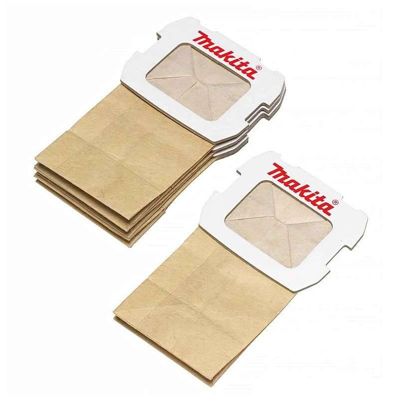Makita - Lot de 5 Sacs papier pour boite à poussière ponceuses MAKITA 194746-9 Makita