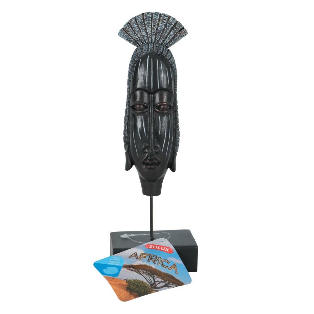 Zolux - Décoration Africa masque Femme  taille L. Aquarium. - Imagen 1